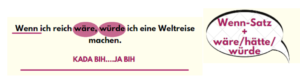 Konjunktiv II u nemackom - Wenn recenice